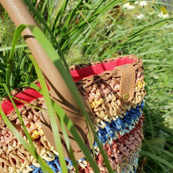 Raffia handtas - Afbeelding 6
