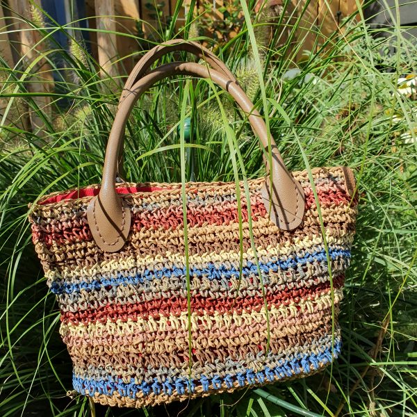 Raffia handtas - Afbeelding 6