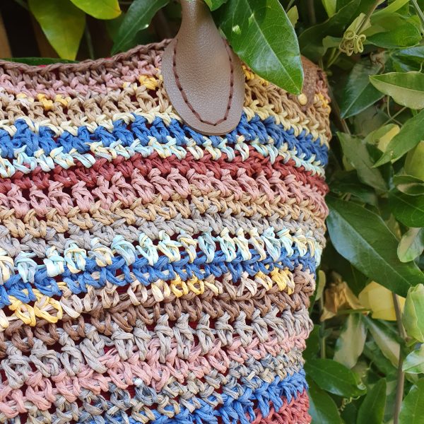 Raffia handtas - Afbeelding 3